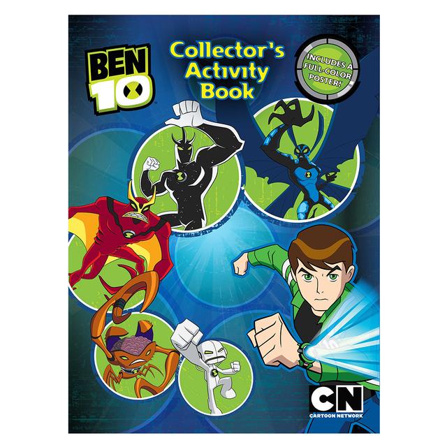 1st Kid - Ben 10 Collector's Activity Book with Poster