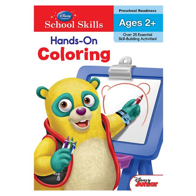 1st Kid - Disney Preschool Readiness Hands-On Coloring