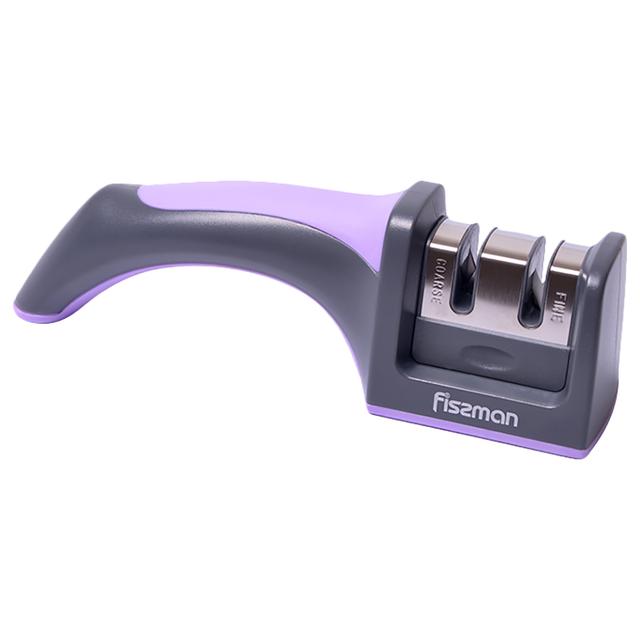 Fissman - Sharpener For Two-Step Sharpening - 19x5x6cm - Lilac