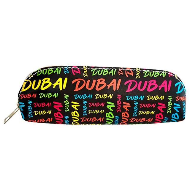 Fay Lawson - Trendy Pencil Case - Funky Dubai Neon Design