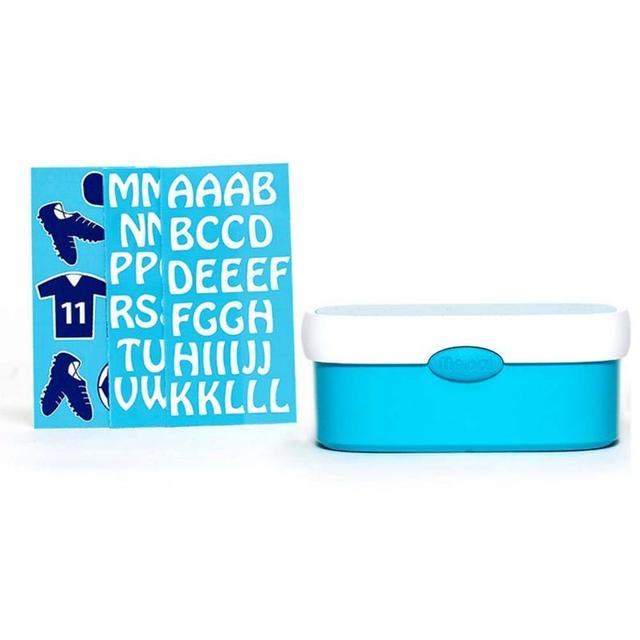 Forget Me Not Campus Lunchbox Mini - Aqua Soccer