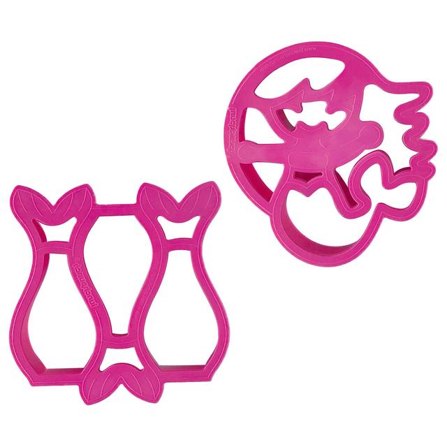 Lunchpunch - Pairs Mermaid Cutter - Pink