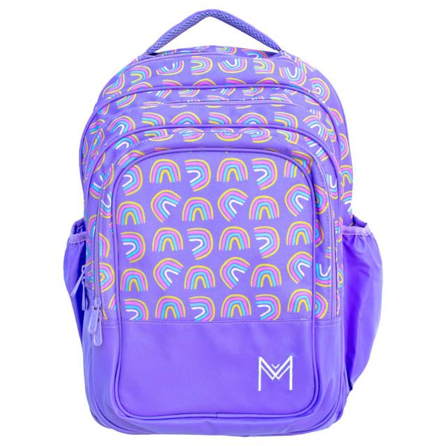 MontiiCo - School Backpack - Rainbows