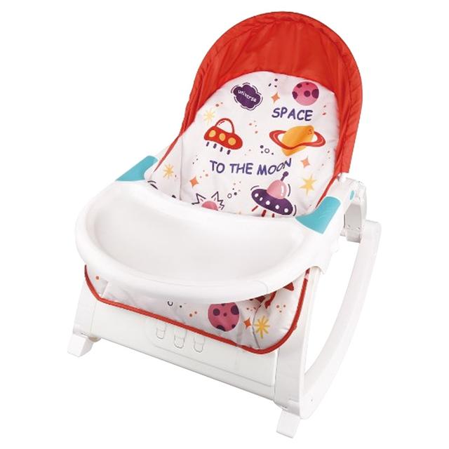 Factory Price - Amal Infant To Toddler Music Portable Rocker - Red