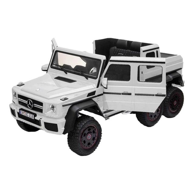 Mercedes-Benz - G63 6X6 Electric Rideon Jeep 12V - White