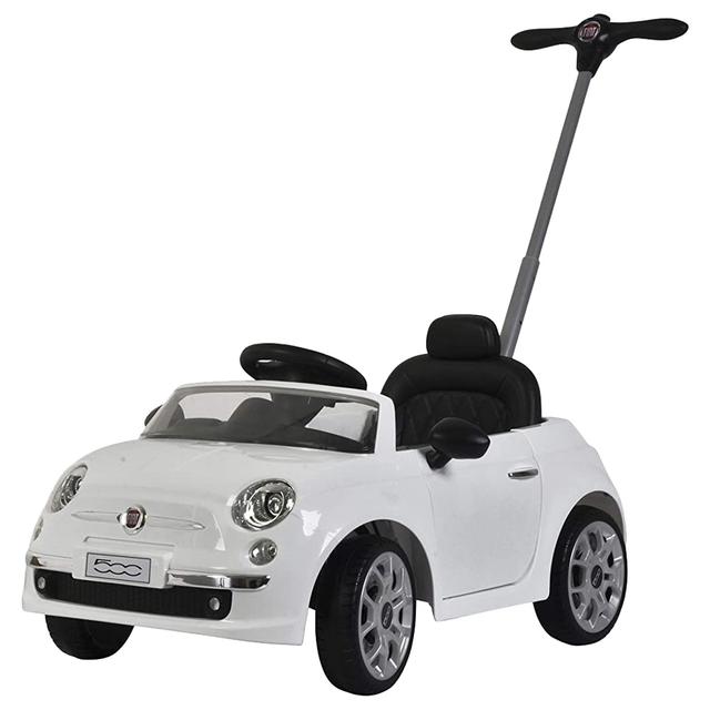 Fiat - 3-In-1 Kids Pusher Car - White