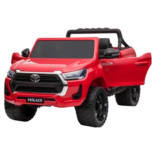 Factual Toys - 12V Toyota Hilux Kids Car - Red 