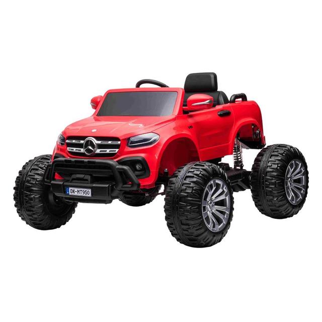 Factual Toys - 12V Mercedes 4X4 Jeep Kids - Red 