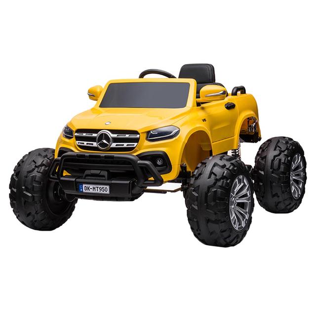 Factual Toys - 12V Mercedes 4X4 Jeep Kids - Yellow 