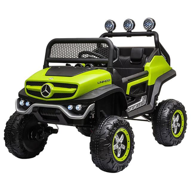 Mercedes Benz - Unimog Junior Rideon Electric Car 12V - Green