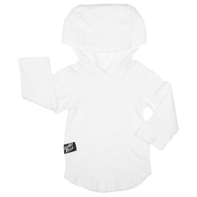 Lullaby Rock - Classic Hooded Sweater - White