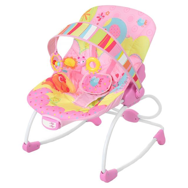 Mastela - Baby Rocker & Bouncing Chair For Newborn - Pink