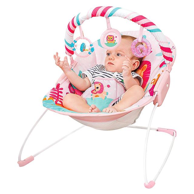 Mastela - Baby Bouncer For Infant To Toddler 6+ Months - Pink