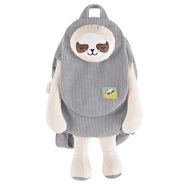 Little Angel - Kids Sloth Cute Backpack Bag For Toddlers - Grey