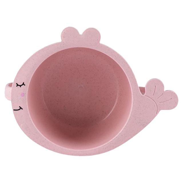 Little Angel - Kids Fish Shaped Feeding Bowl - Pink