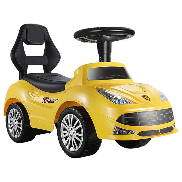 Little Angel - Kids Musical Push Ride On Car For Toddlers - Yellow