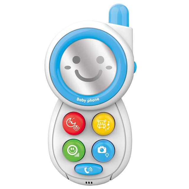 Huanger - Baby Educational Phone Toy for 6+ Months - Blue