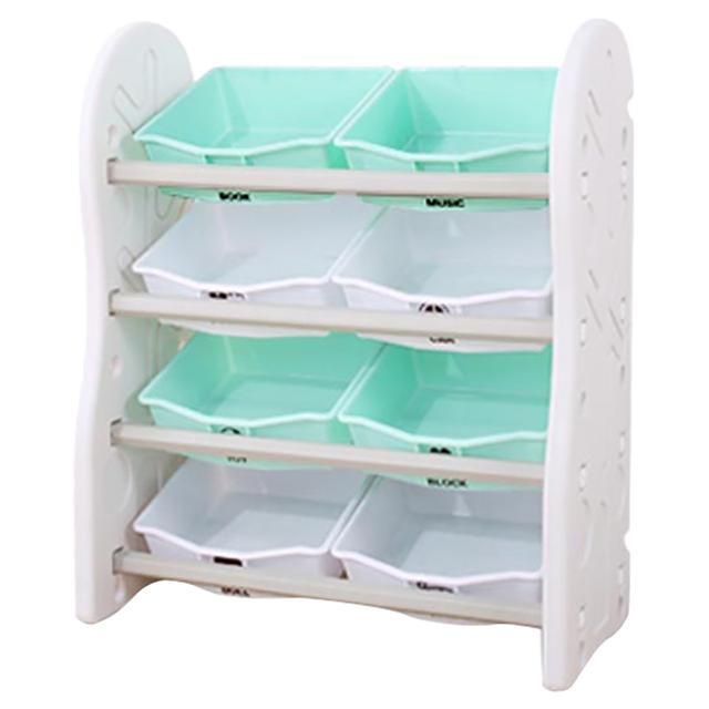 Little Angel - Toys Organizers & Multi Storage Rack A - Mint Green