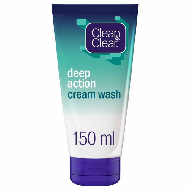 CLEAN & CLEAR - Cream Wash, Deep Action 150ml