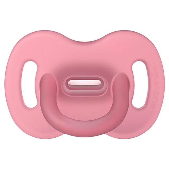 Suavinex - All Silicone Soother - 0-6M - Pink