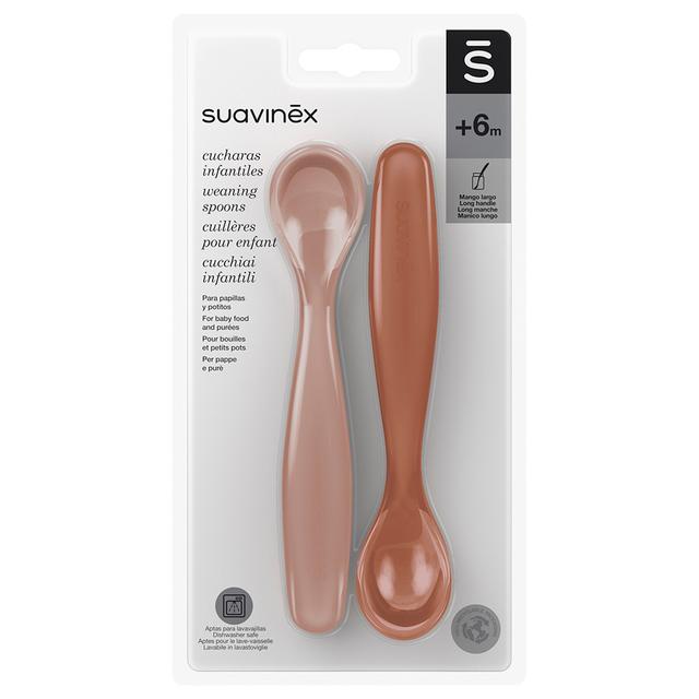 Suavinex - Spoons - Pack of 2 - Pink