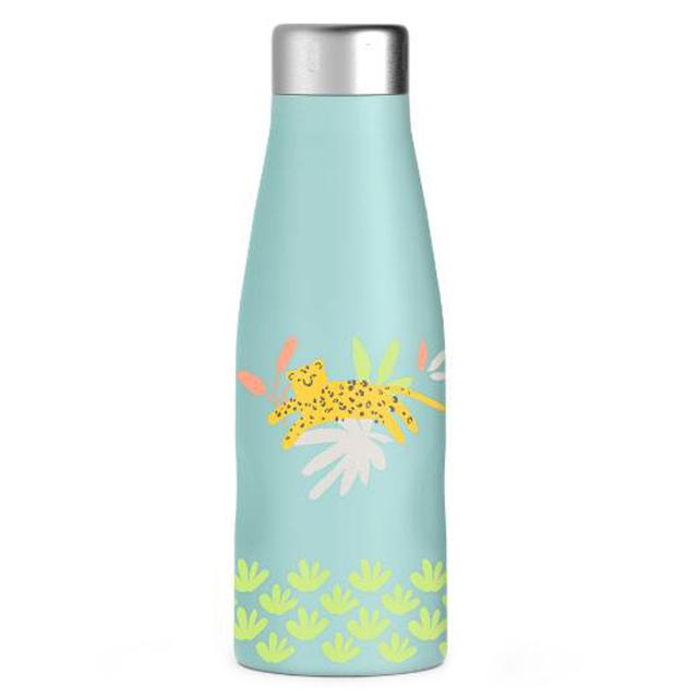 Suavinex - Stainless Steel Bottle Jungle - 500 ml - Green