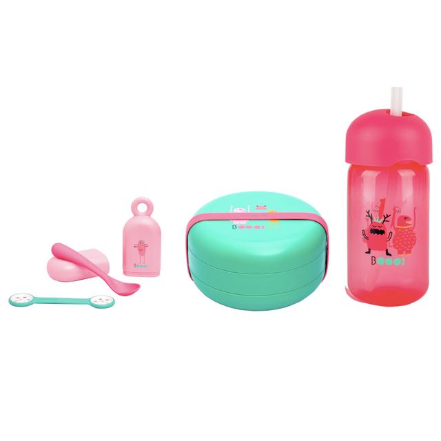 Suavinex - Sale Bundle Back To School Pink Boo Straw