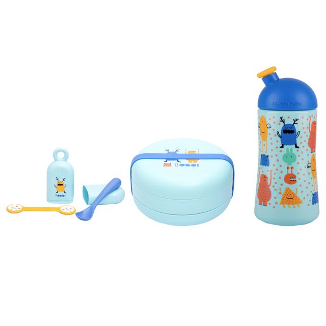 Suavinex - Sale Bundle Back To School Blue Boo Spout