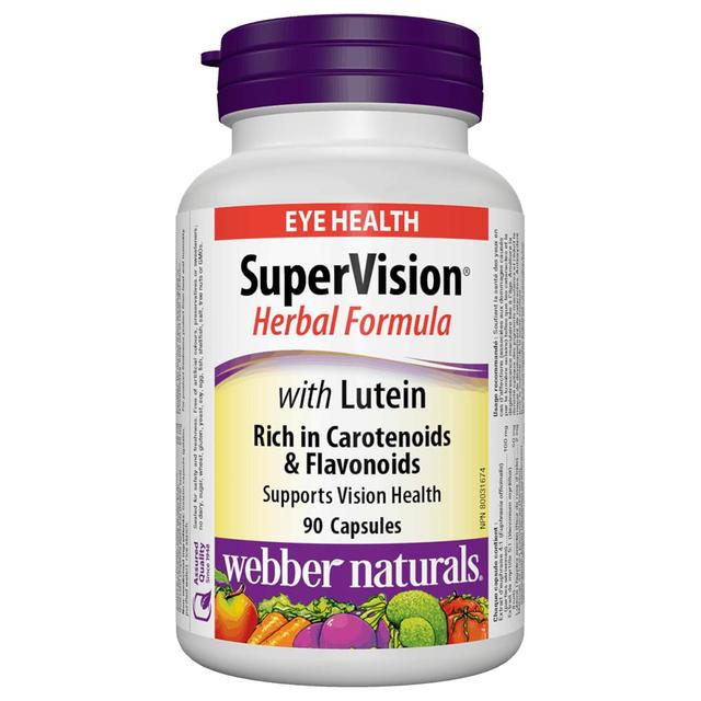 Webber Naturals - Super Vision Capsules - 90pcs