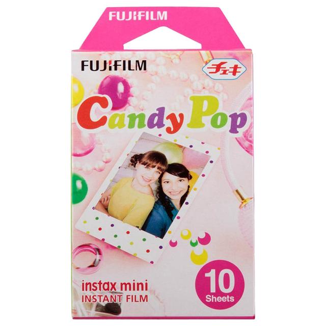 Fujifilm - Instax Mini 1 Pack Film - Candy Pop