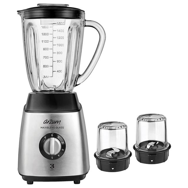 Arzum Okka - Maxiblend 600W Glass Jug Blender 1600ML