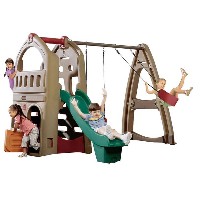 Step2 Naturally Playful Playhouse Climber & Swing Extension