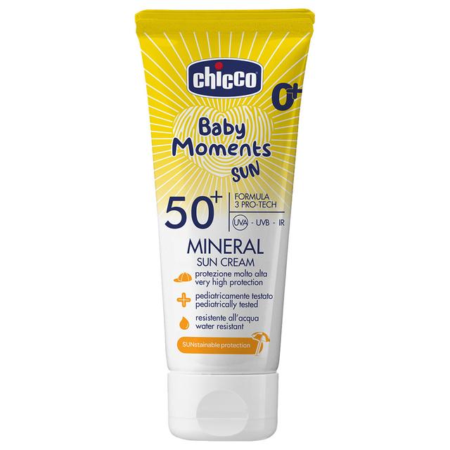 Chicco - Baby Moments Mineral SPF 50+ Sun Cream - 75ml