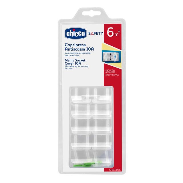 Chicco - Standard Socket Covers (10Ampere) 12pcs