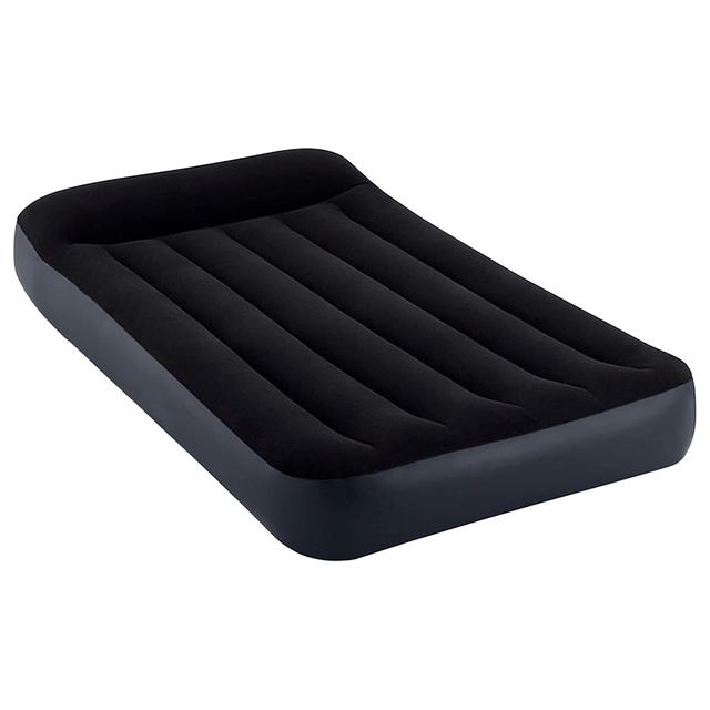 Intex - Twin Pillow Rest Classic Airbed w/ Fiber Bip