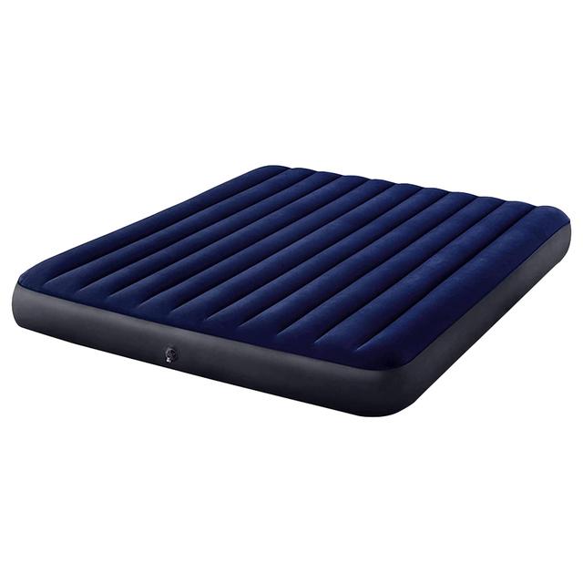 Intex - King Dura-Beam Series Classic Downy Airbed - Navy