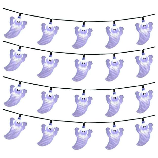 Brain Giggles - Halloween Ghost LED String Lights