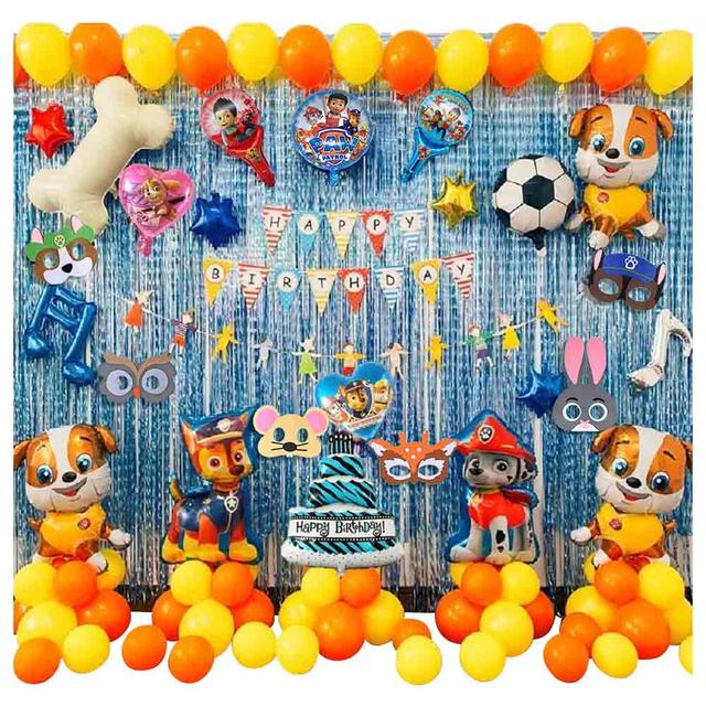 Brain Giggles - Paw Patrol Birthday Party Decoration Set - 70pcs