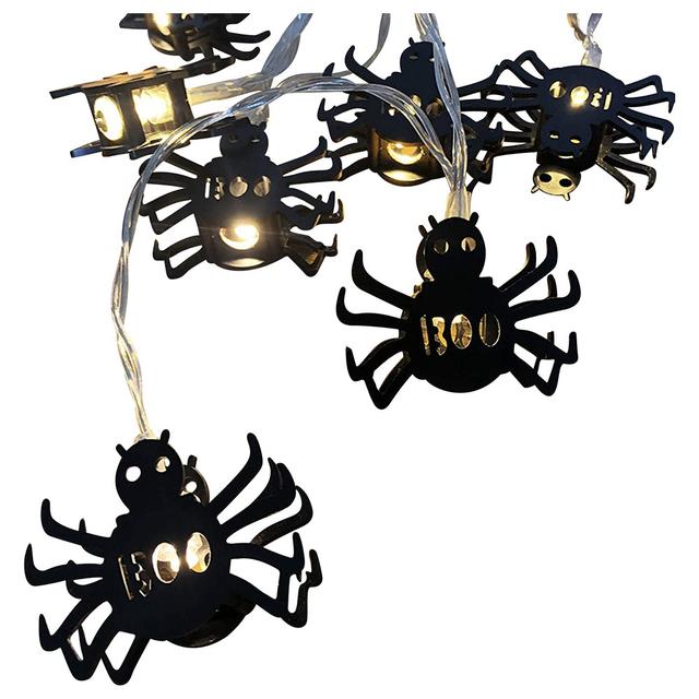 Brain Giggles - Halloween Spider LED String Lights