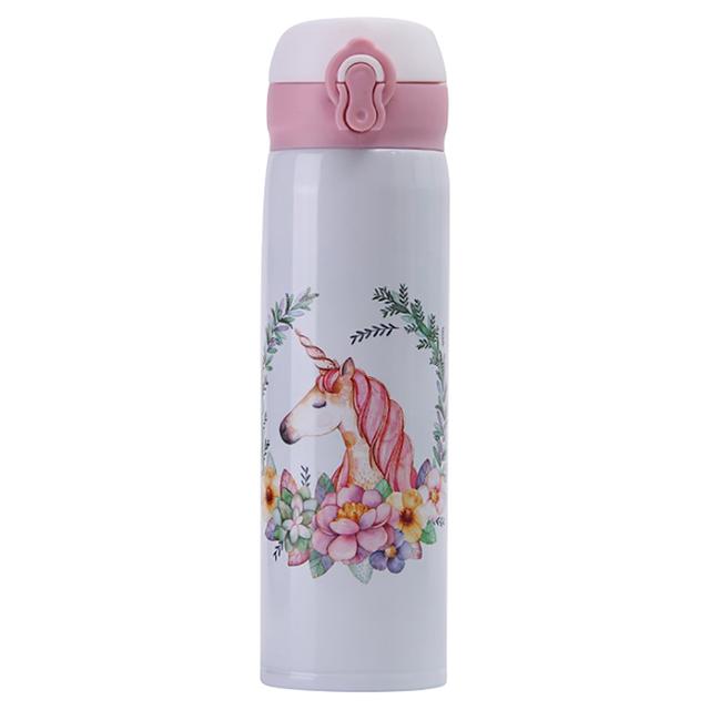 Brain Giggles - Stainless Steel Unicorn Flask - 500 ml