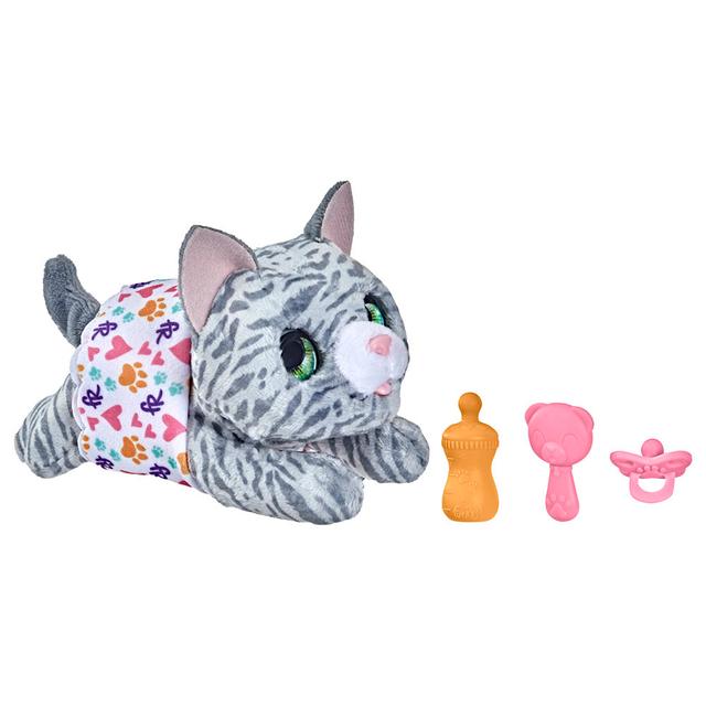 Furreal Friends - Kitty Interactive Plush Toy w/ Sound - Grey