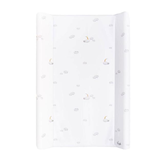 Layette - Luxe Hard Changing Mat With Support - Clouds