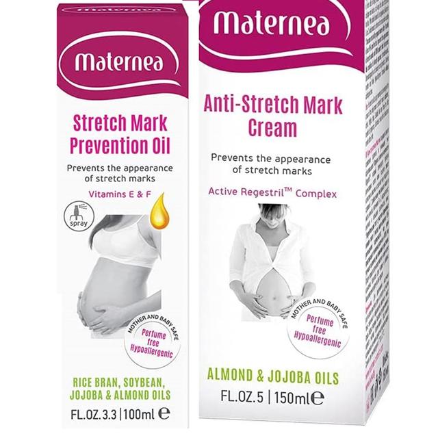 Maternea - Stretch Mark Cream 150ml & Elasticity Oil 100ml