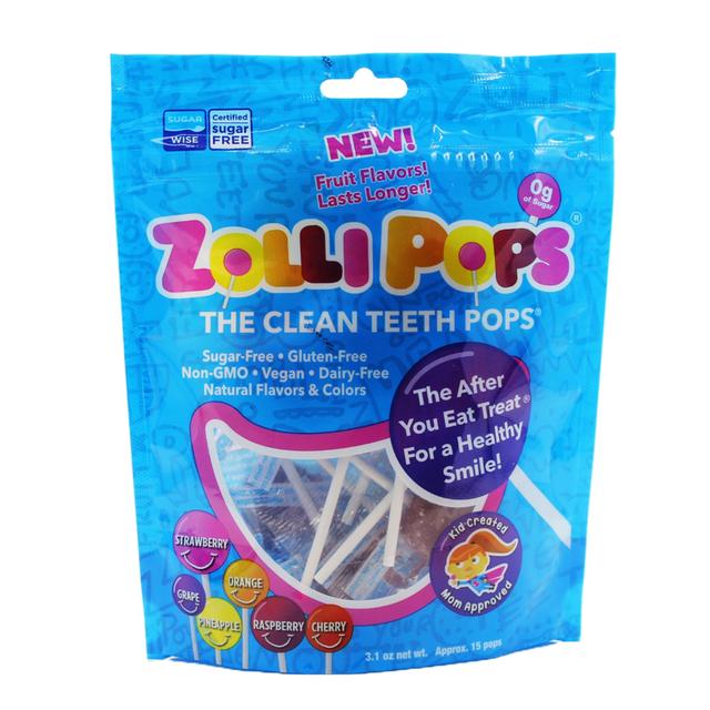 Zollipop - Clean Teeth Pops Mix Fruit 3.1Oz