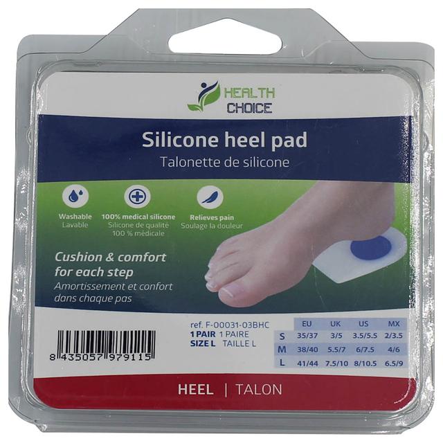 Health Choice - Silicone Heel Protector - Medium