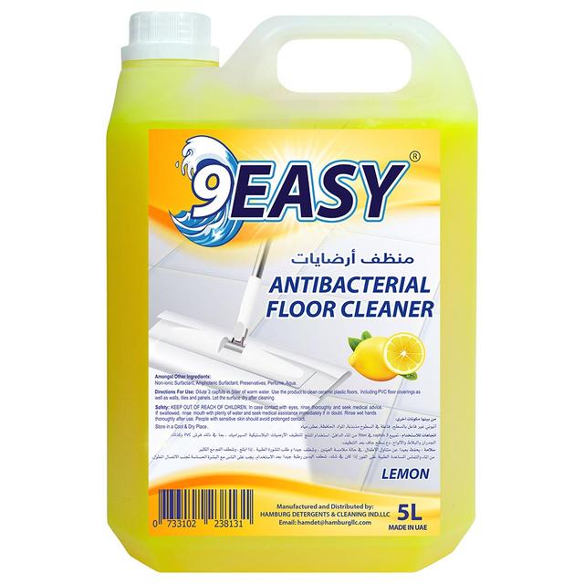 9EASY - Antibacterial Floor Cleaner Lemon 5L