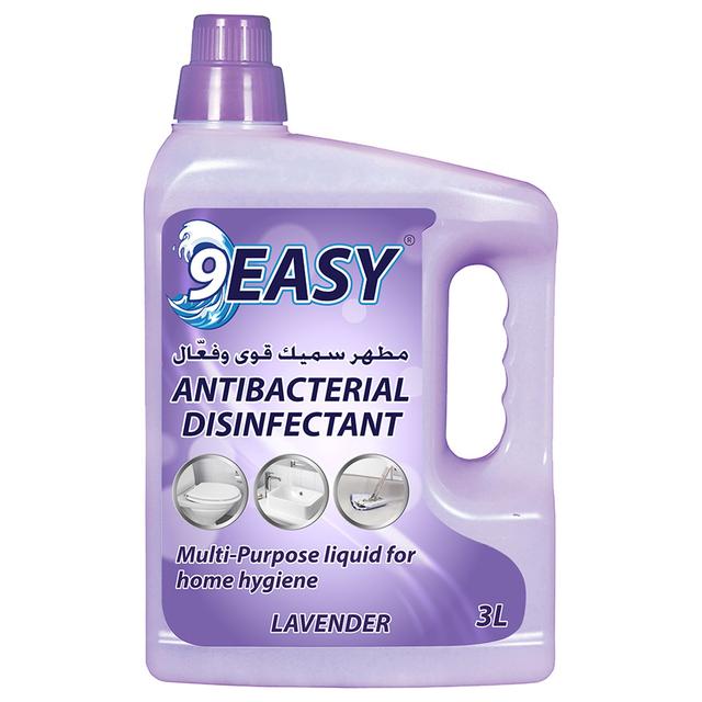 9Easy - Antibacterial Disinfectant - Lavender - 3L