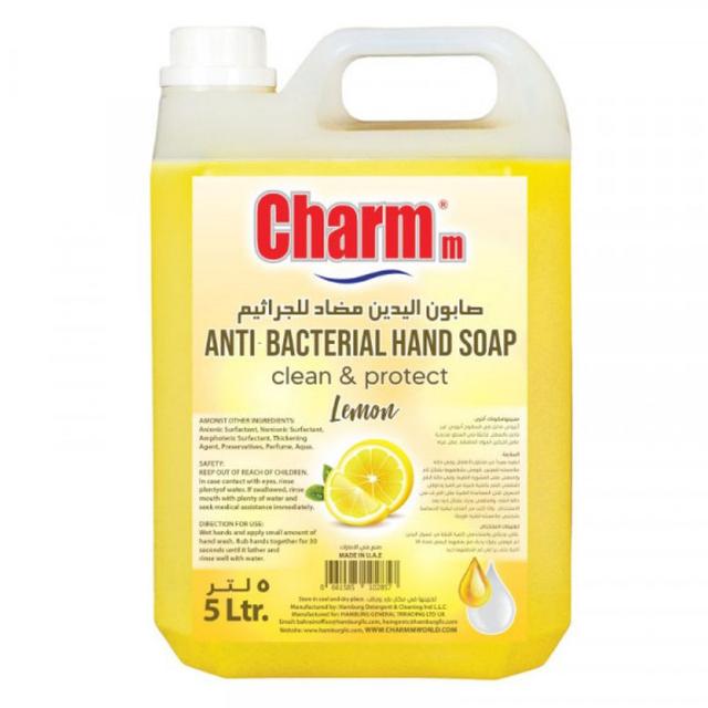 Charmm - Antibacterial Hand Wash Lemon 5L