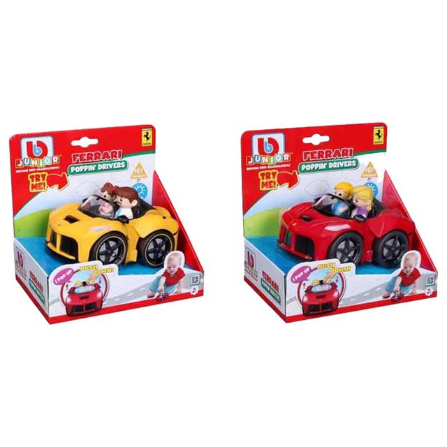 BB Junior - Ferrari Poppin Driver Car - Assorted 1pc