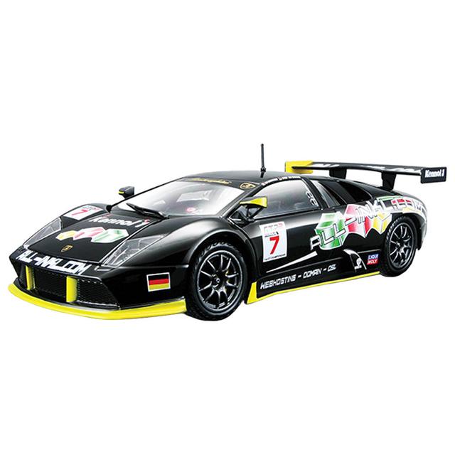 Bburago Lamborghini Murcielago FIA G #7 Diecast Car - Black